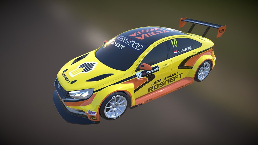 Lada Vesta Sport 3d model