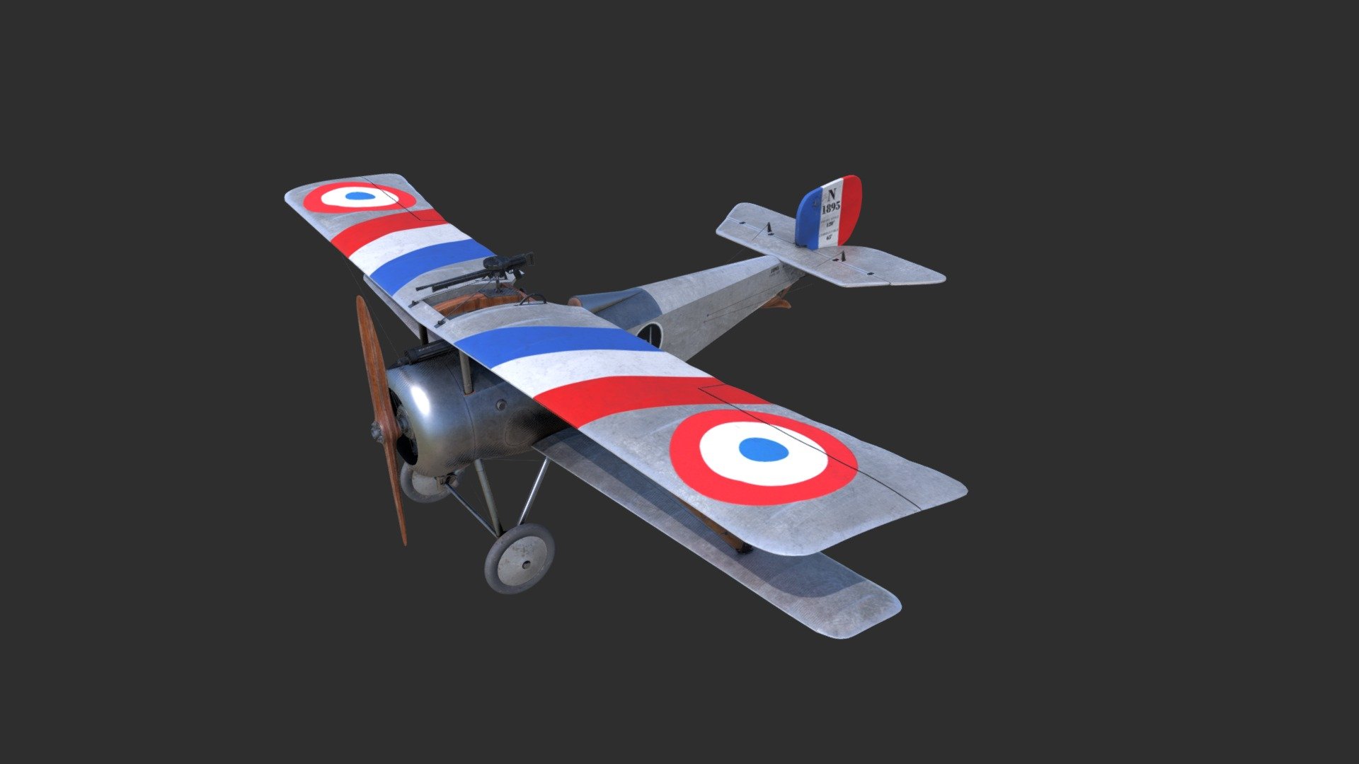 Nieuport Ni 17 3d model