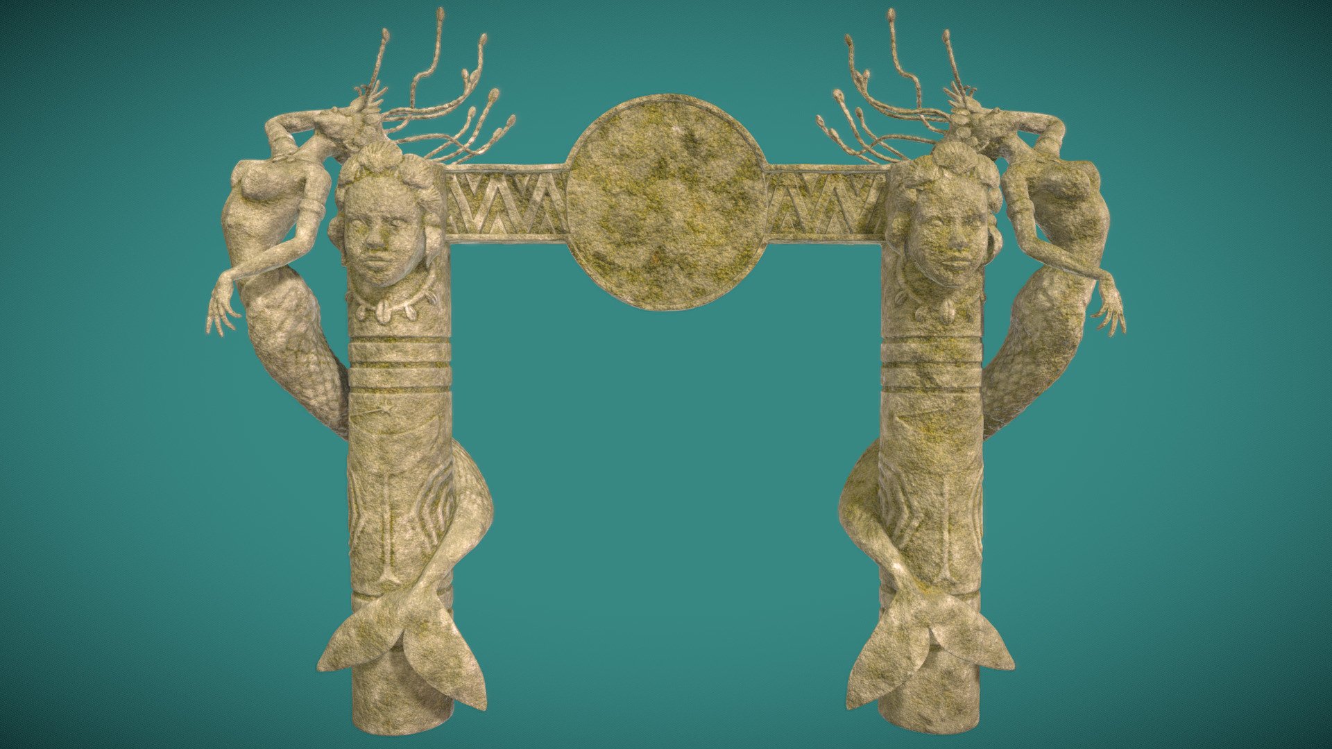 Portal das Sereias 3d model