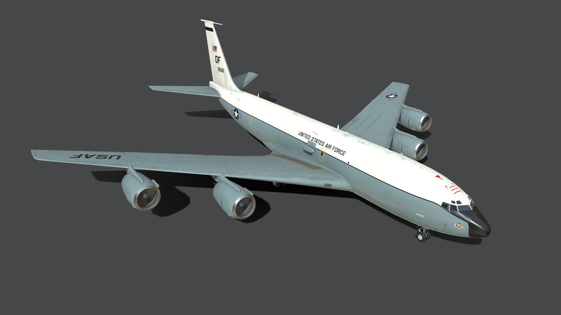 WC-135 Constant Phoenix 3d model