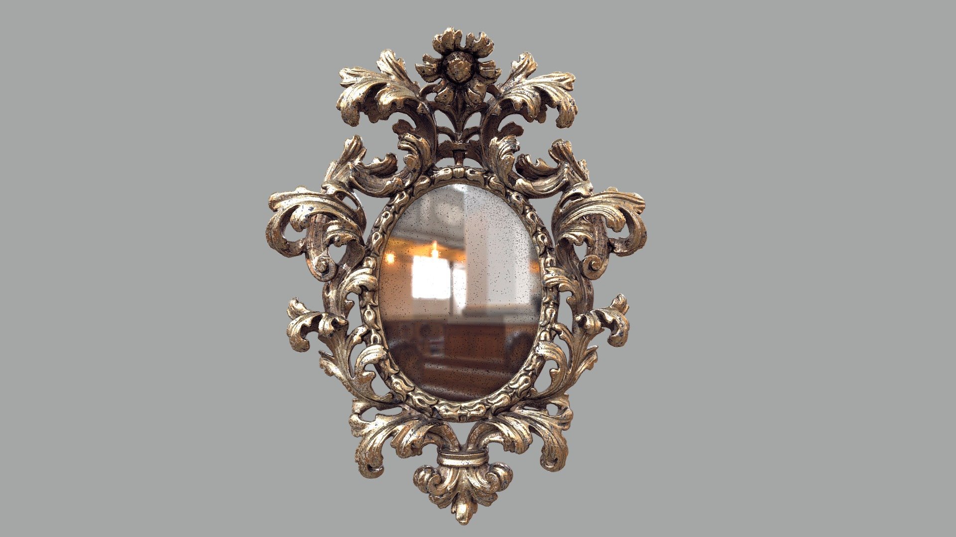 Classic Mirror 3d model