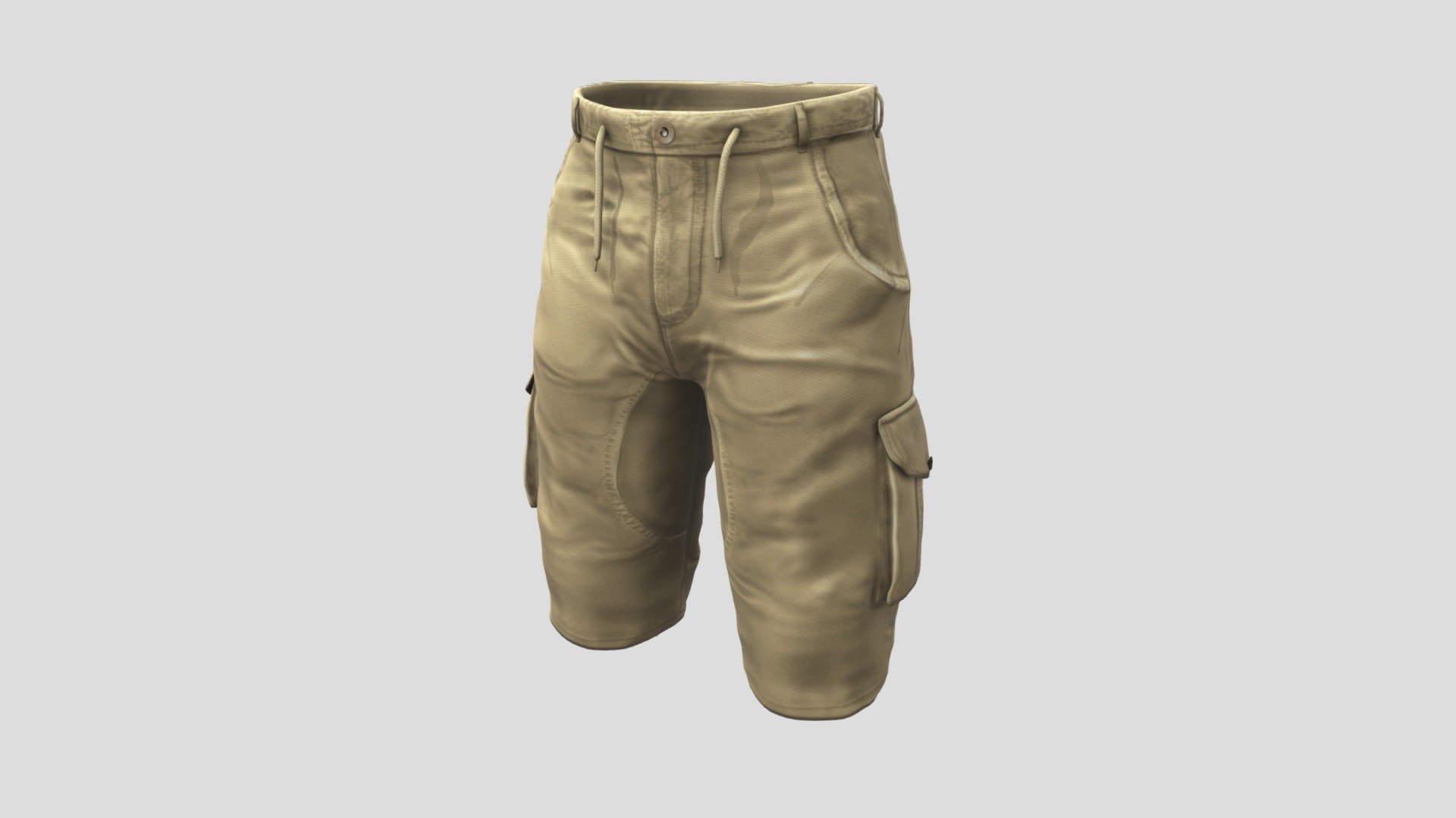 AC06 Cargo Shorts Pants 3d model