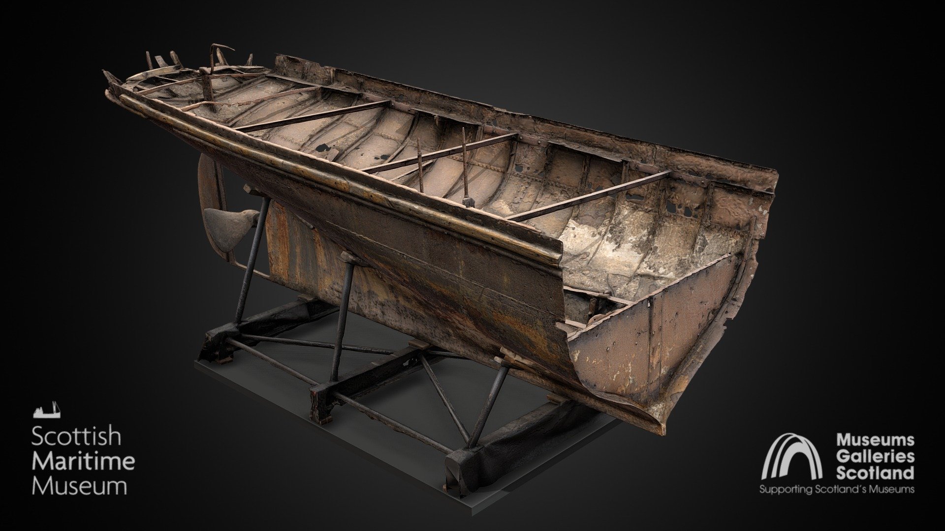 Stern Of SS Rifle 3d model