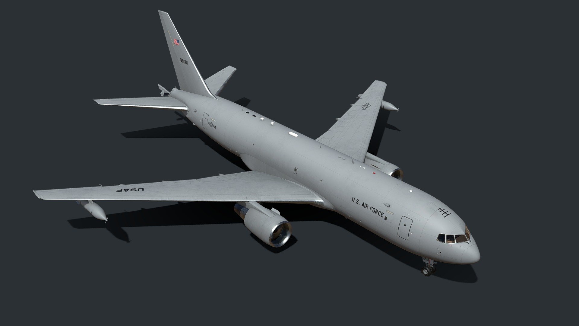 Boeing KC-46 Pegasus 3d model