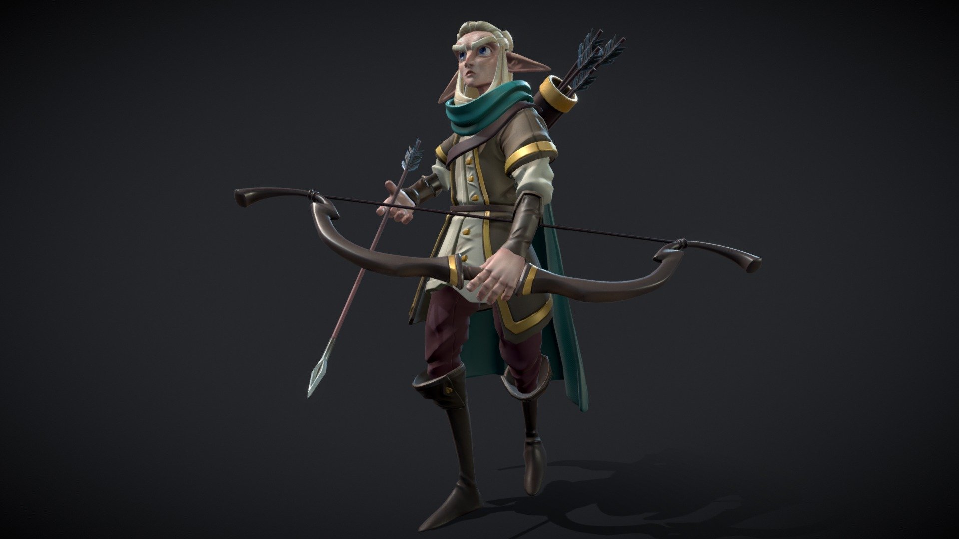 [DAE] Legolas Greenleaf 3d model