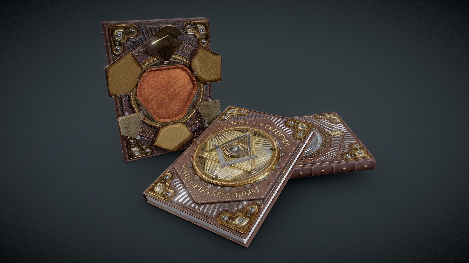 The Book of Light 3d model