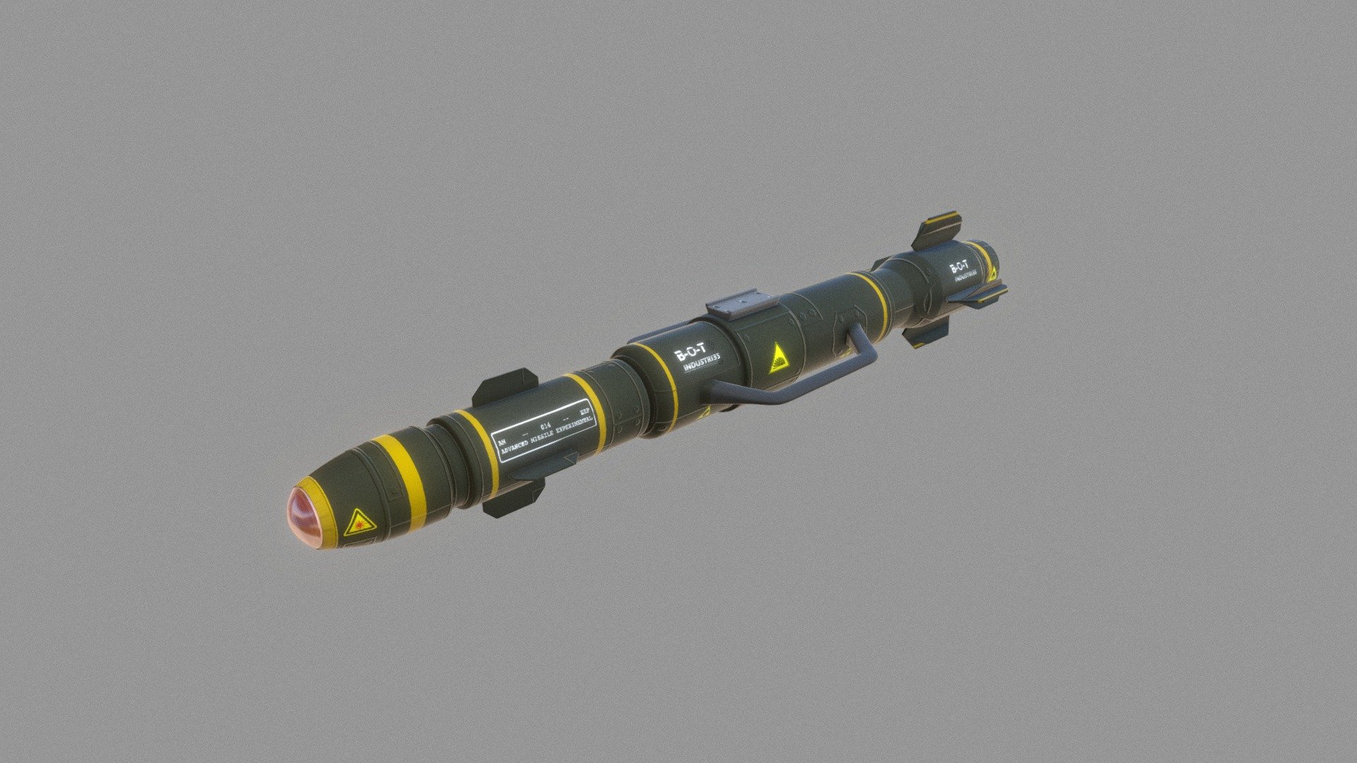 Advanced Missile 3d model