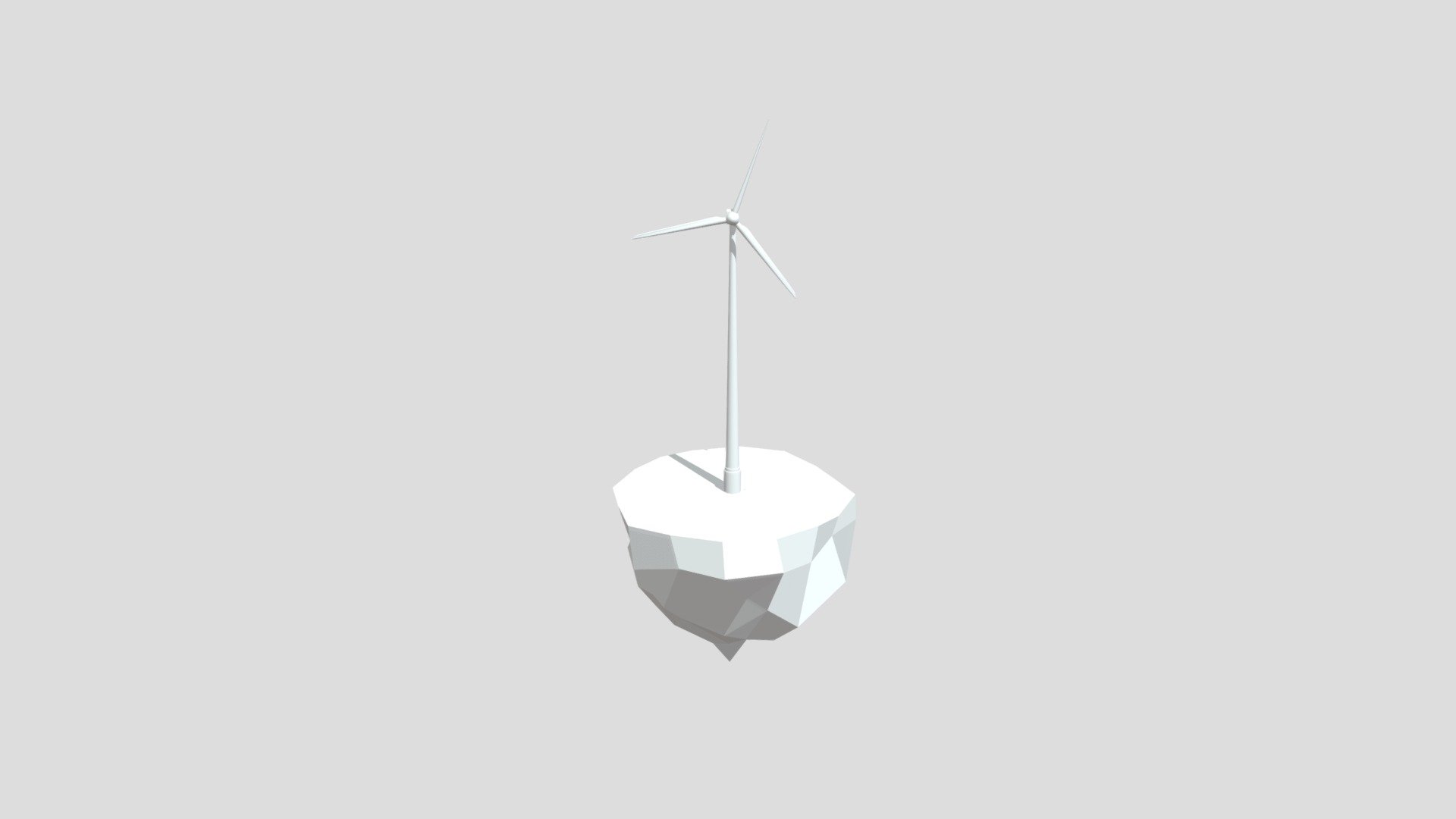 Energía Eolica 3d model