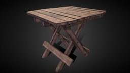 Wooden Table Old