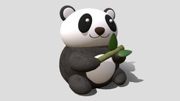 Week 5a Character Block Out: Panda Bear