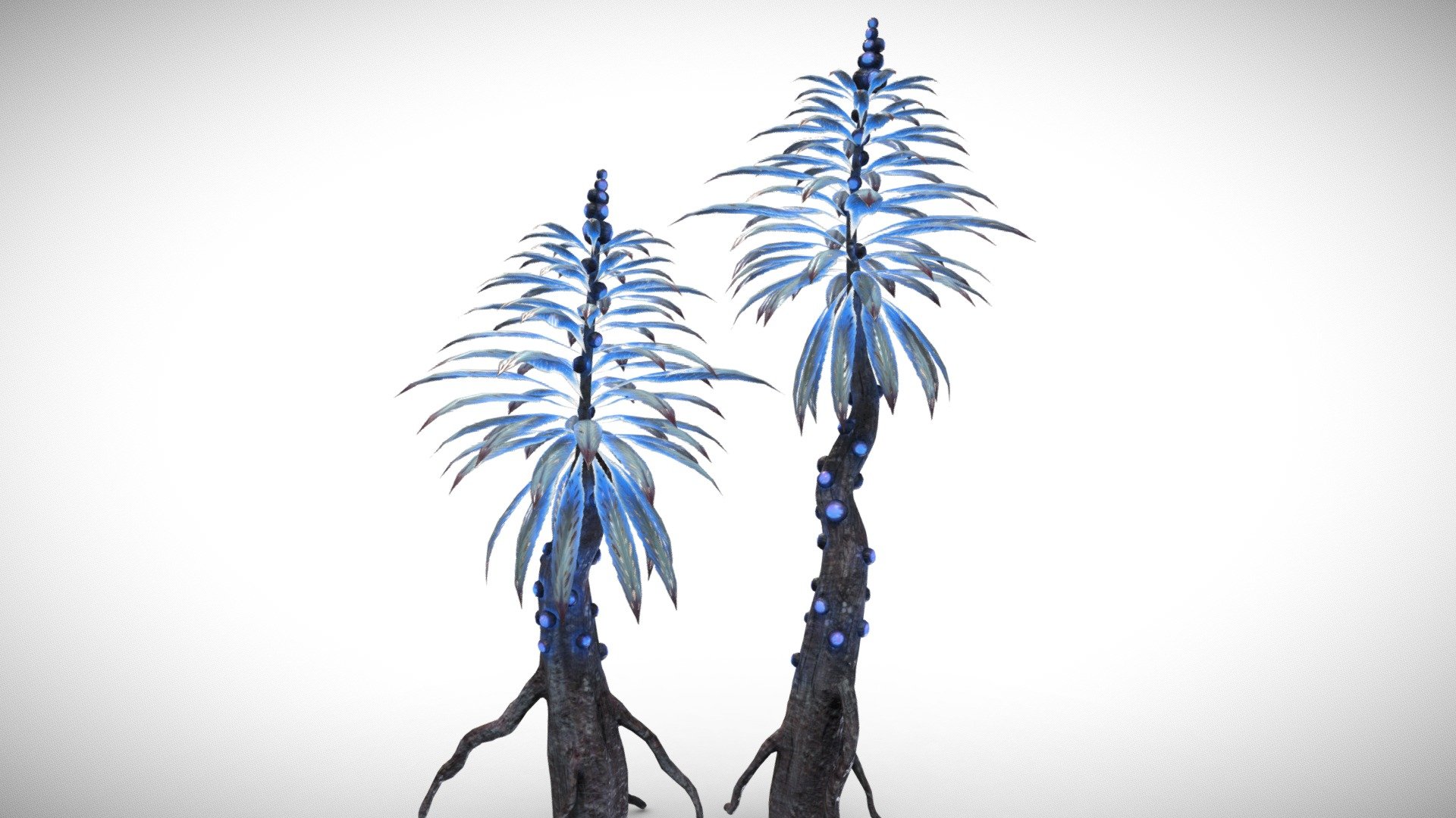 Alien Fantasy Plant 3d model