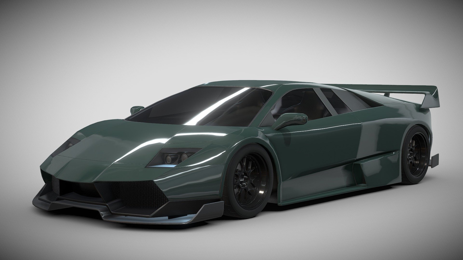 Lamborghini Murcielago Tuned 3d model