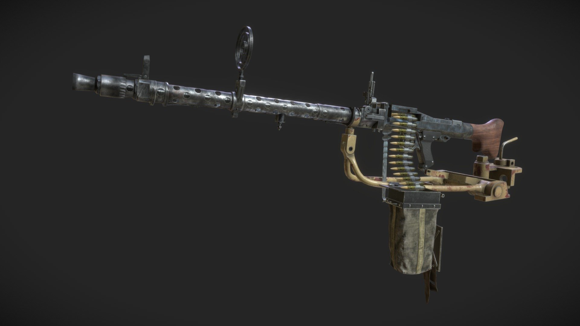 MG-34 3d model