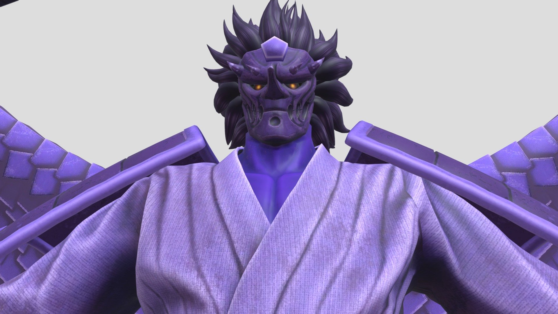 Sasuke Uchihas Perfect Susanoo (JUMP FORCE) 3d model