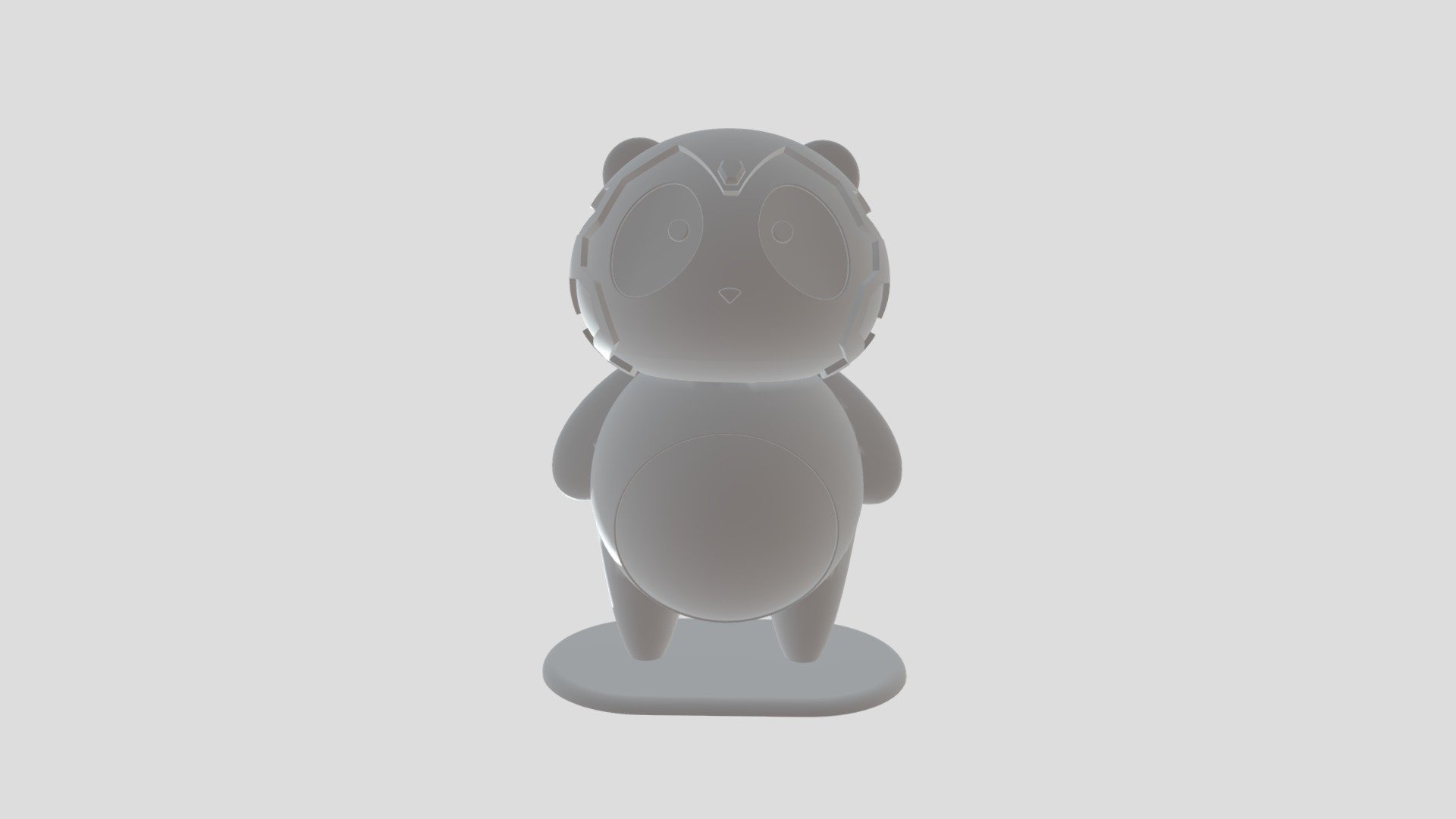 Panda Vision 3d model