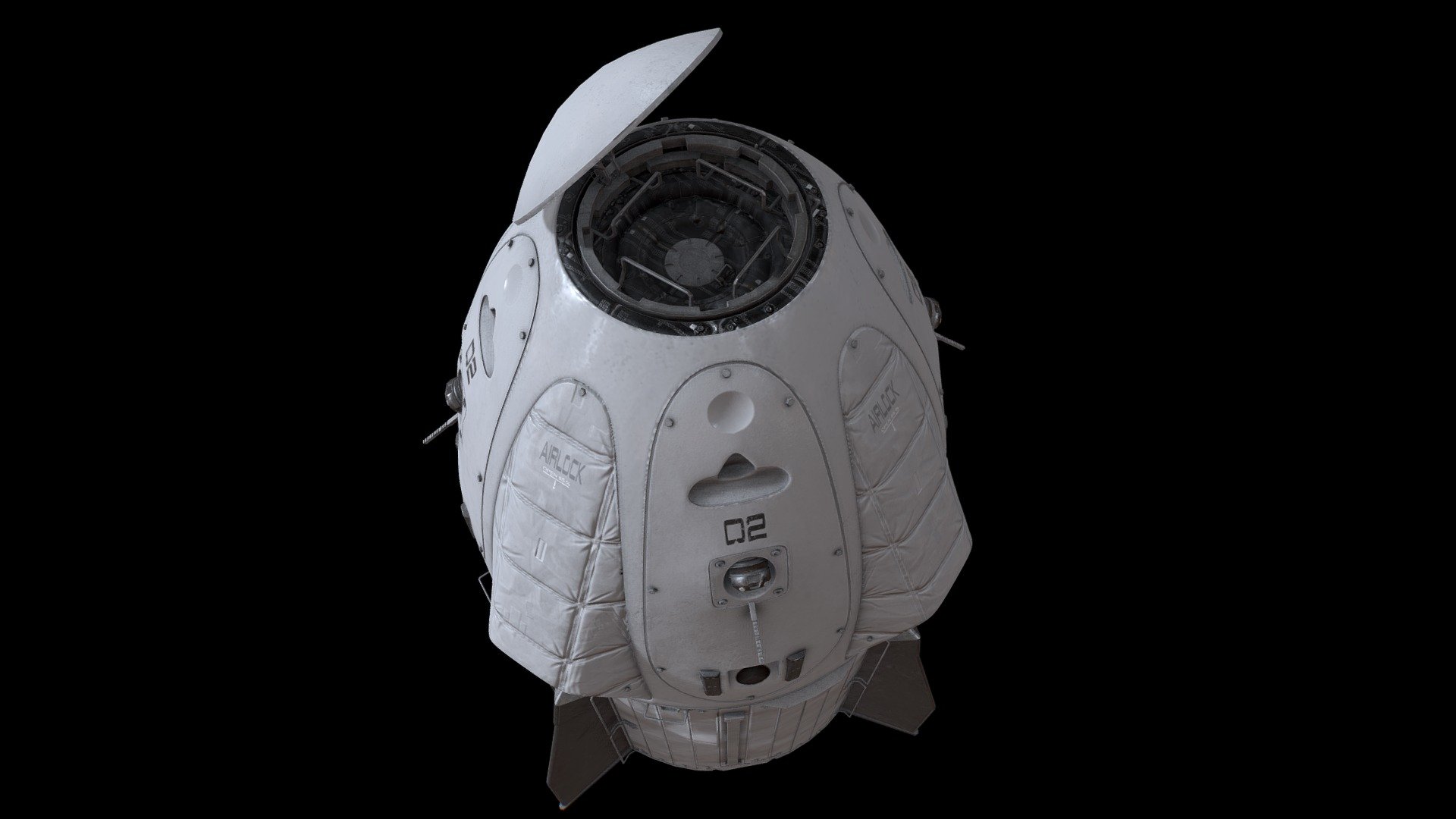 Space Rocket 3d model