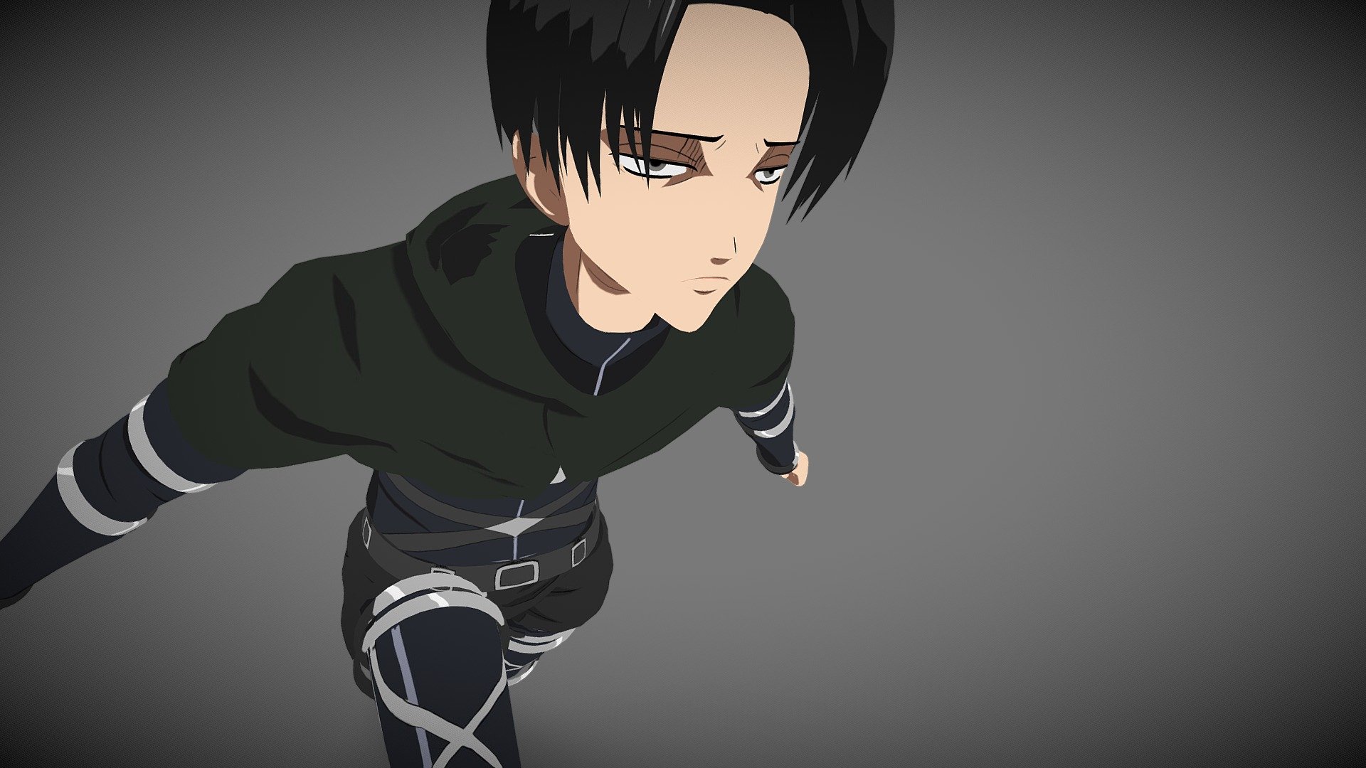 Levi Ackerman 3d model