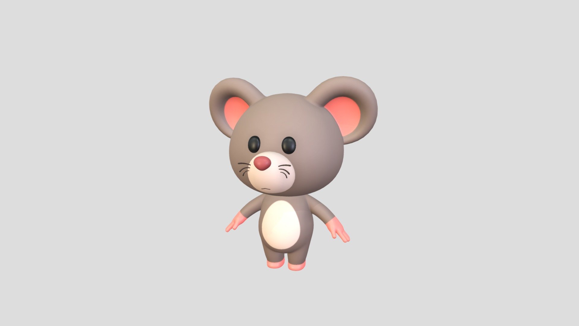 Character164 Rat 3d model