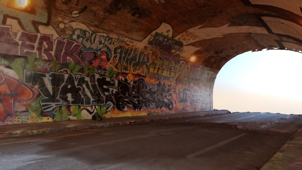 St Werburghs Tunnel 3d model