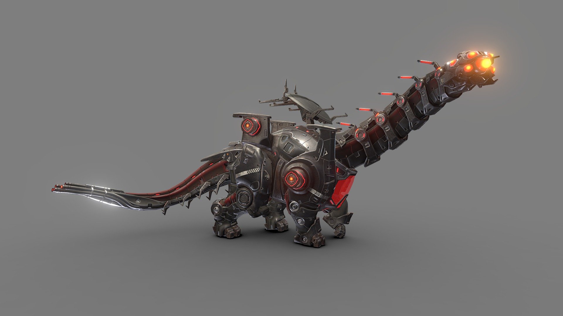 Diplodoc Mech 3d model