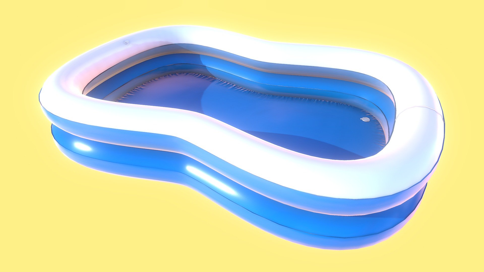 Blow Up Kiddie Pool 3d model