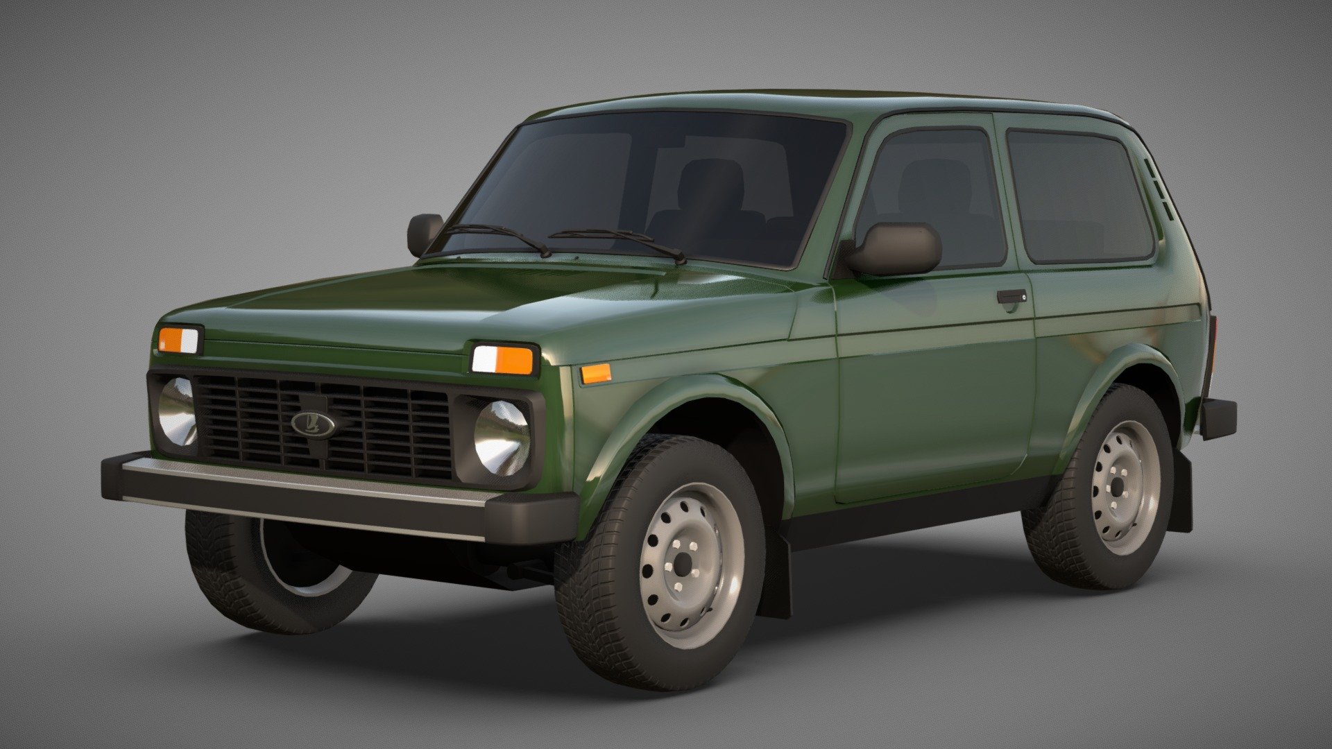 Lada Niva (2121) 3d model