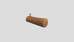 Low Poly Log 001