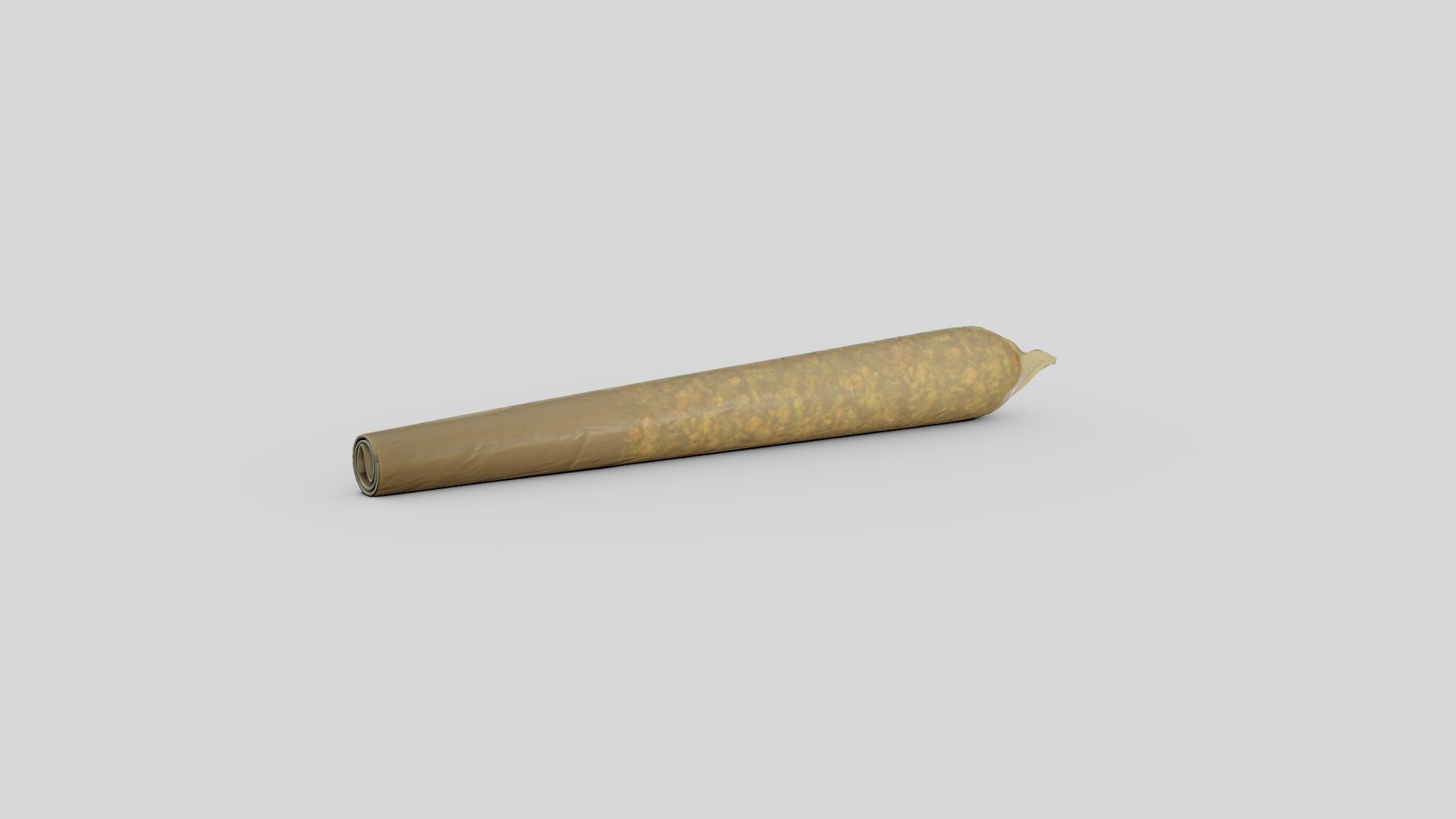 Cannabis Preroll Joint 3d model