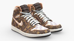 Louis Vuitton x Nike Air Jordan 1 Retro High