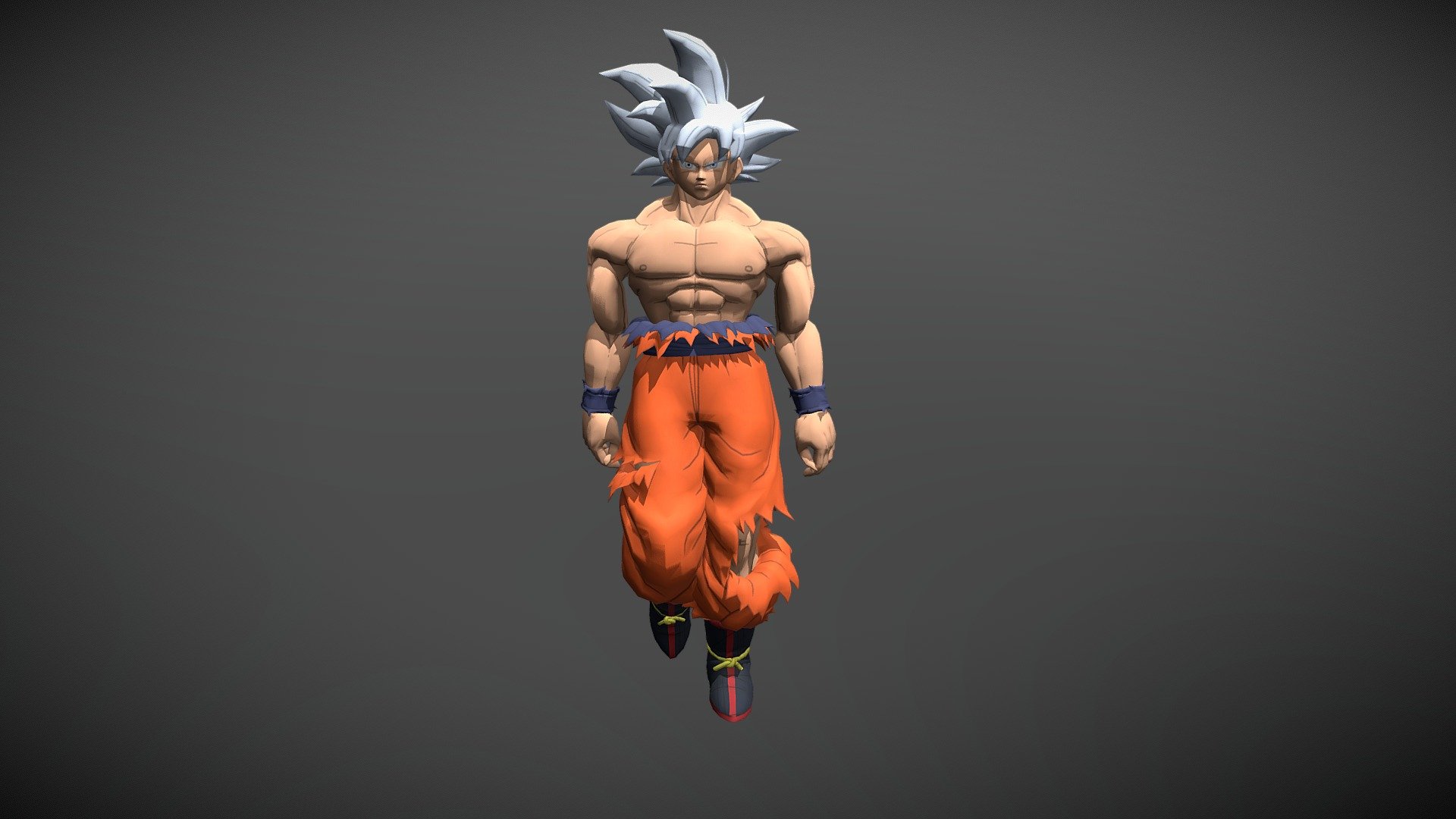 GOKU ULTRA INSTINCT with Animation 3d model