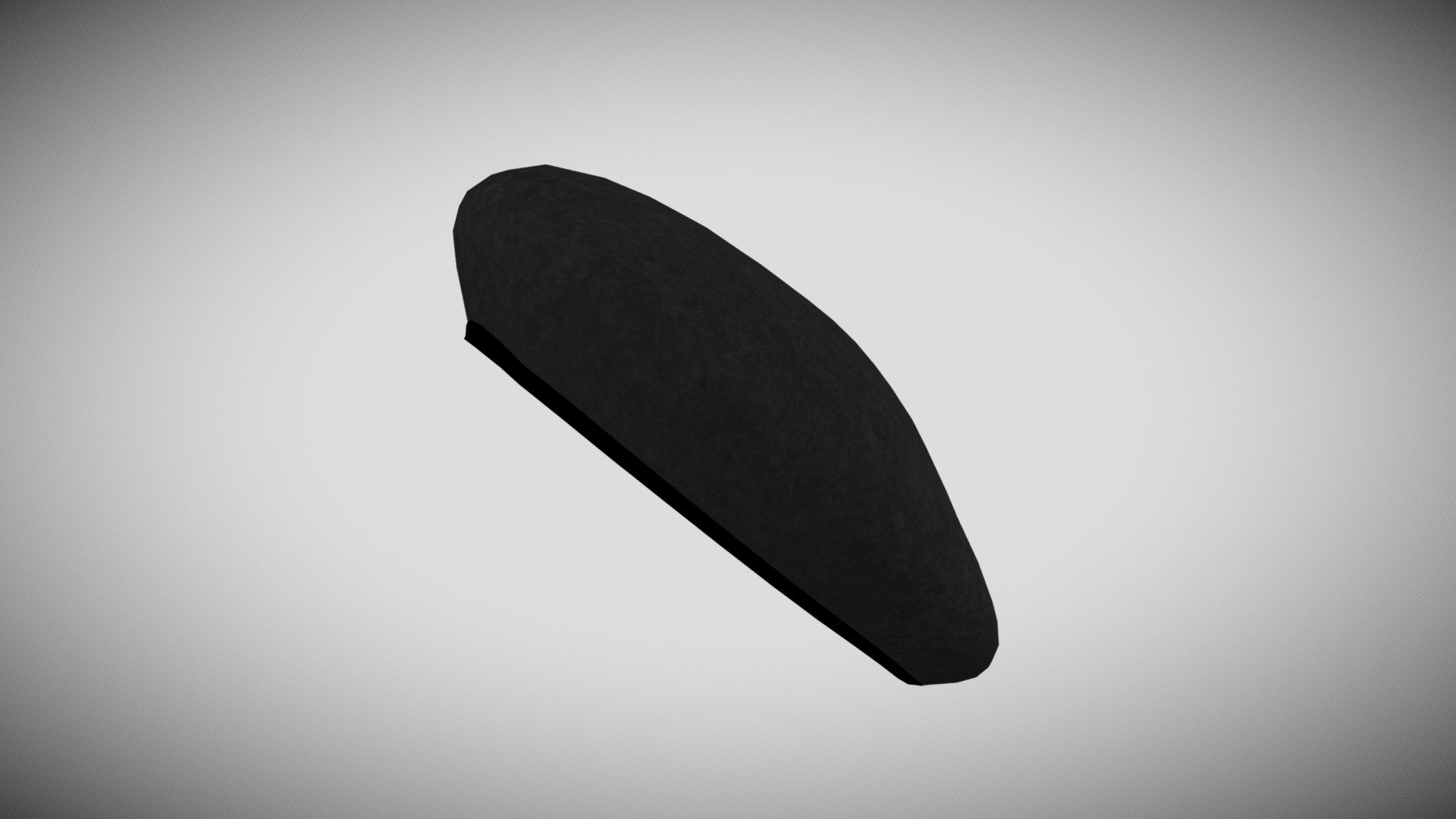 Beret-thin_belt💮📷 3d model