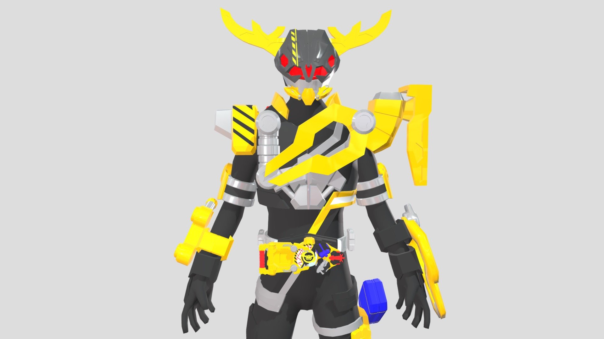 Kamen Rider Seeker 3d model