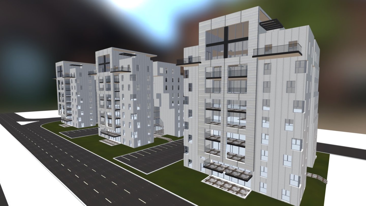 Condominium 02 3d model