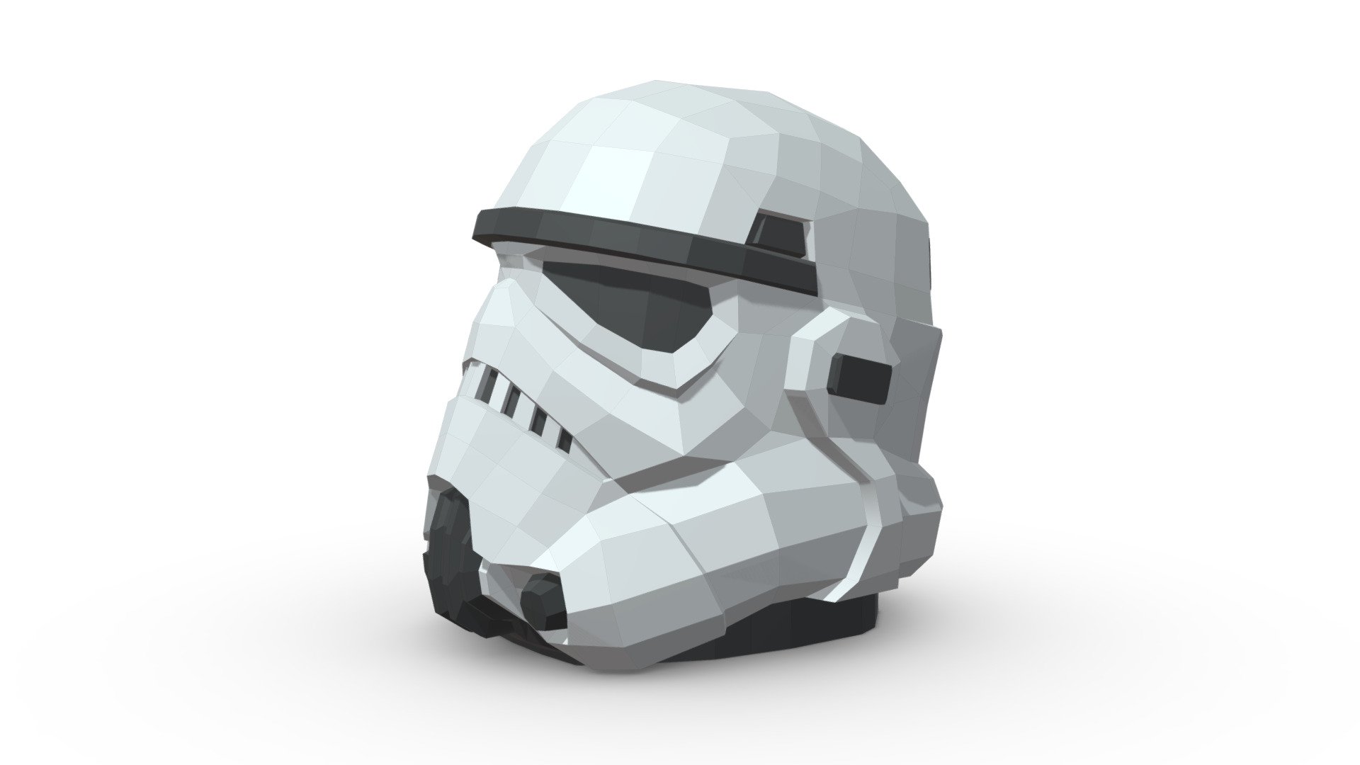 Stormtrooper Head 3d model