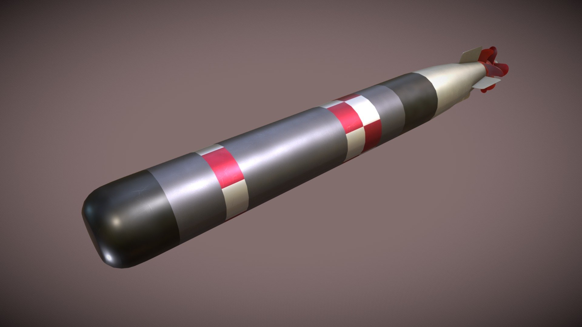 Torpedo MK-54 3d model