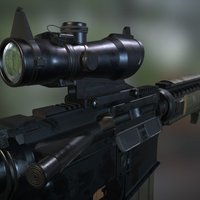 M4A1 with ACOG