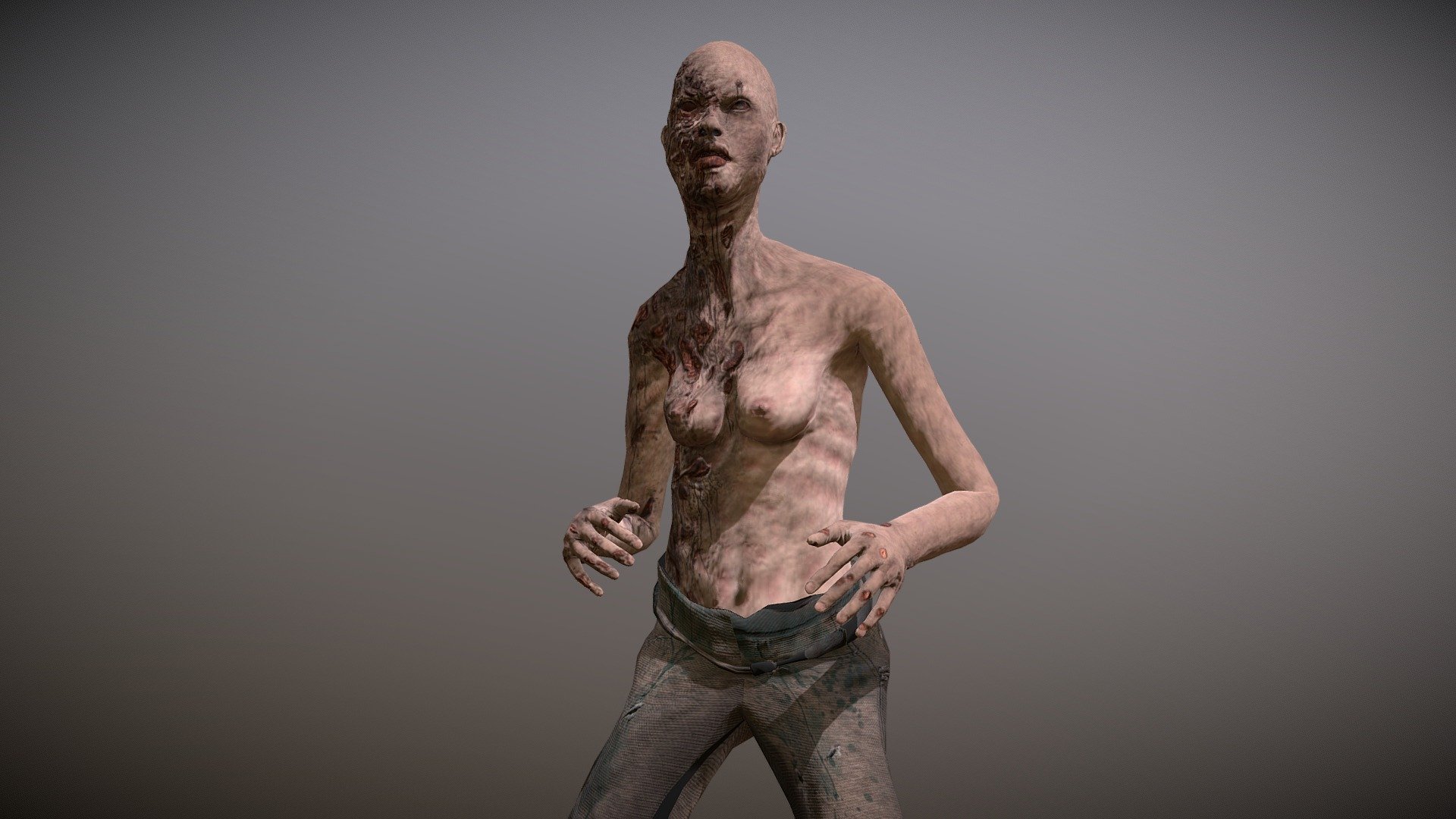 Zombie Number 1 3d model