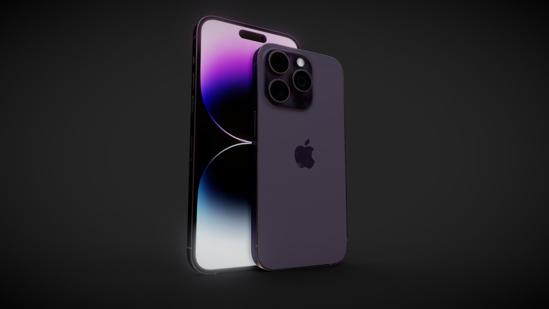 Iphone 14 pro max 3d model