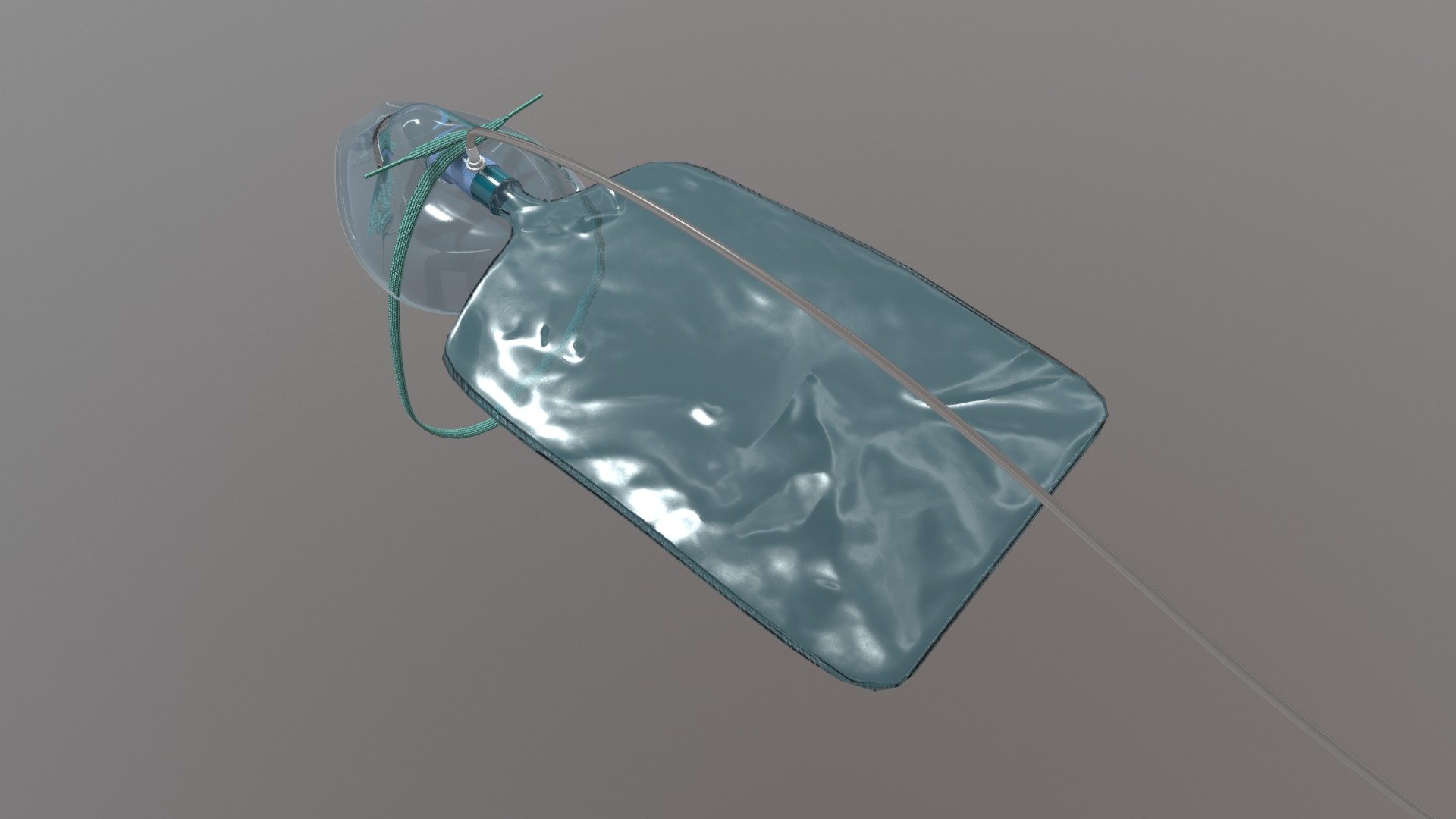 Oxygen mask 3d model