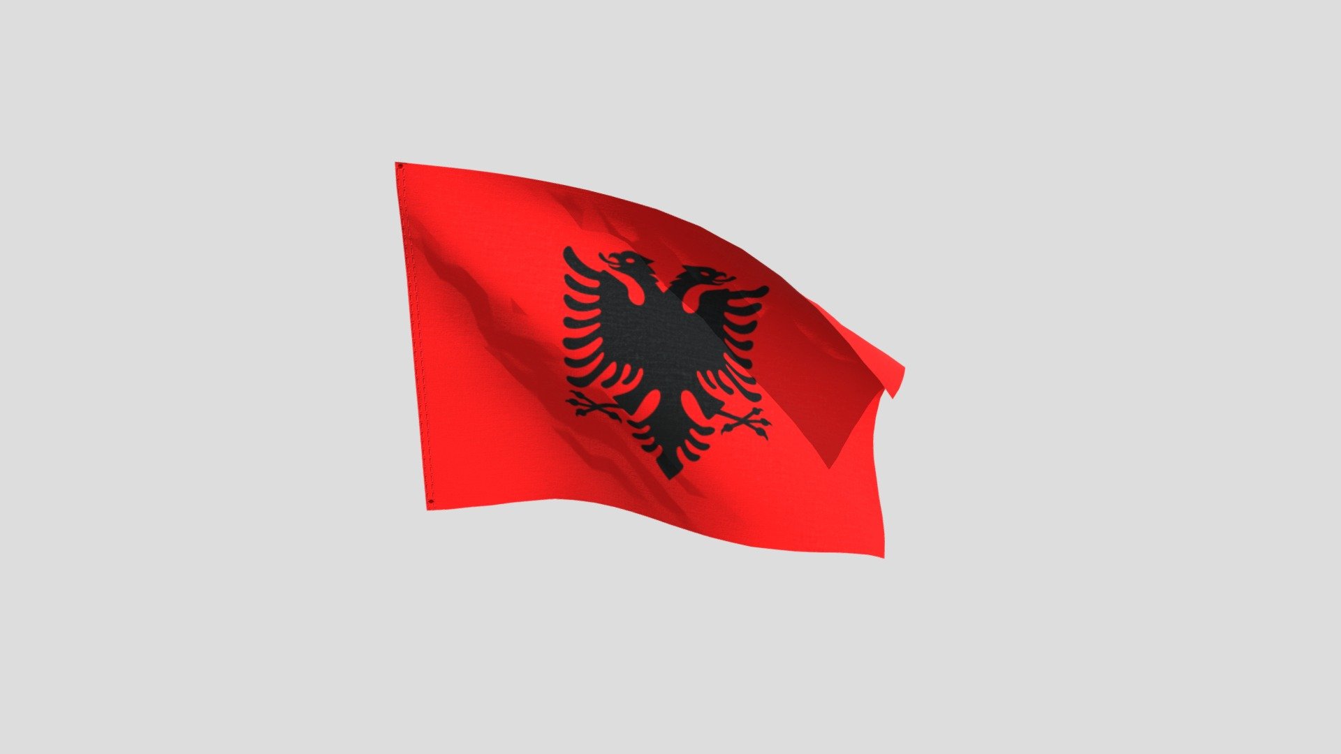 Albania 3d model