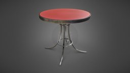 Round Retro Table