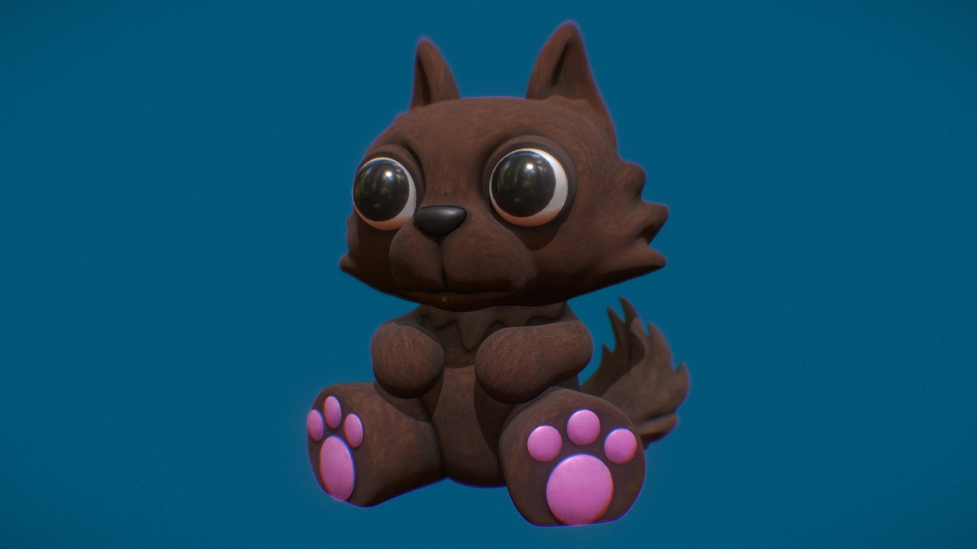 Werewolf Pup 3d model