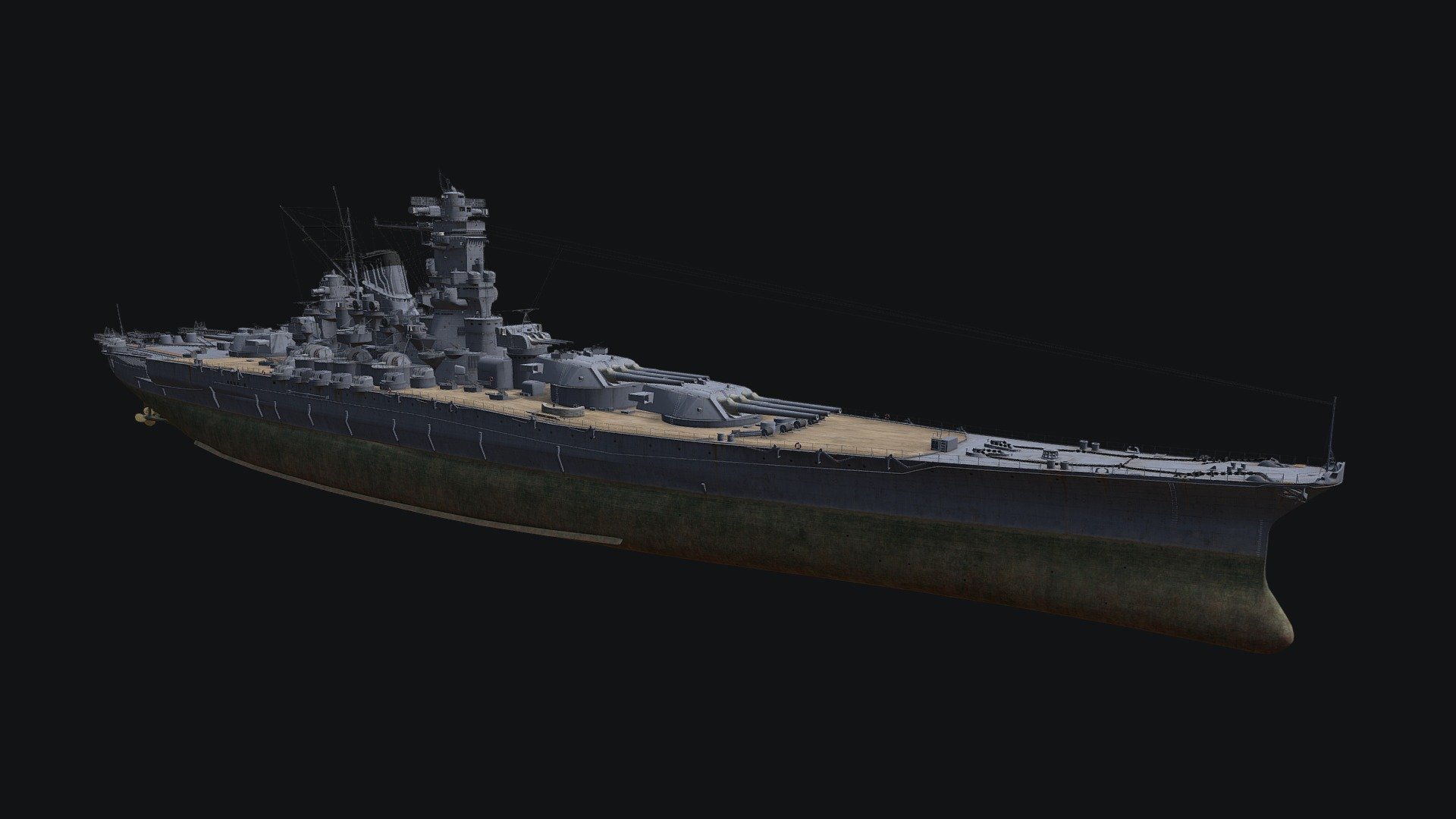 Yamato 3d model