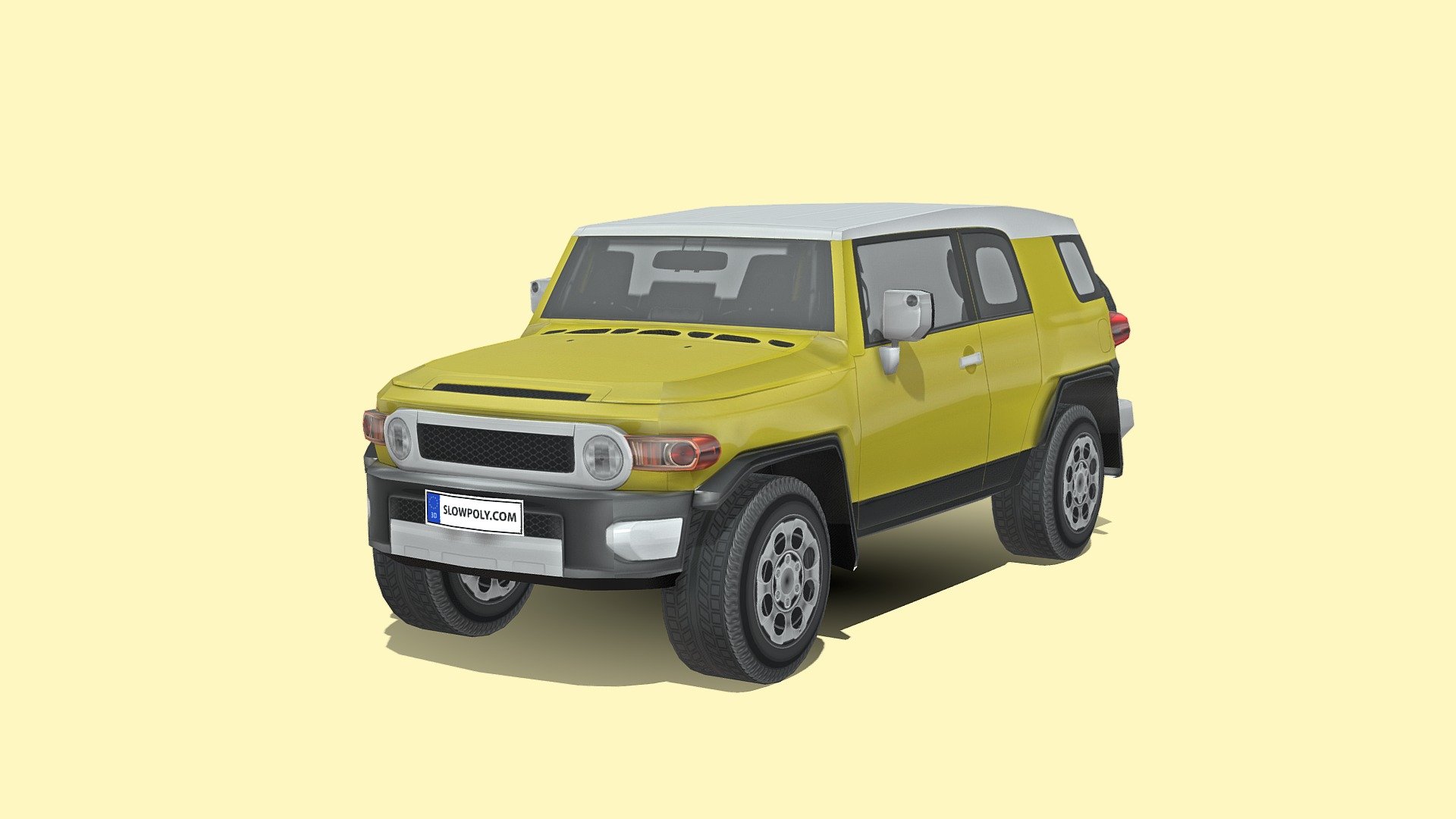 Toyota FJ Cruiser 2010 3d model