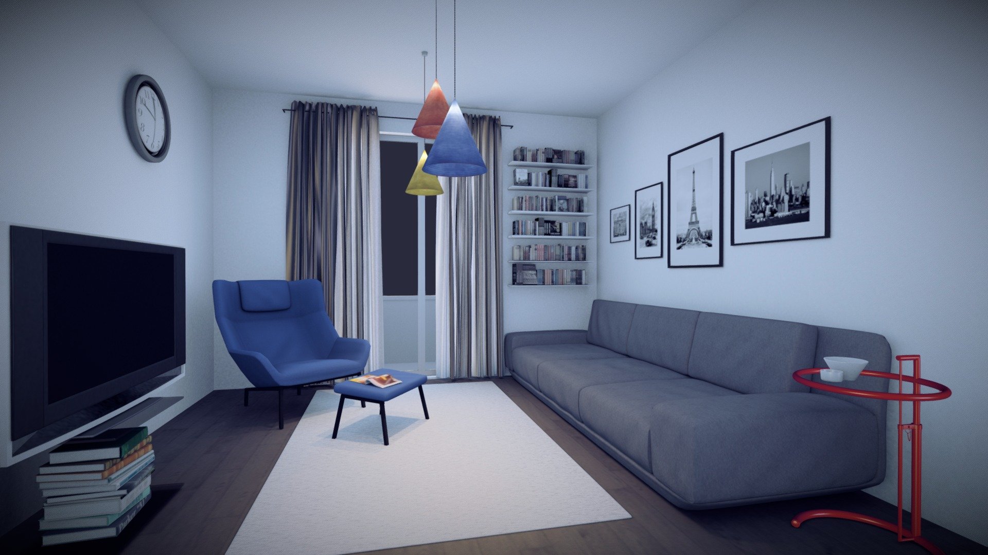 Living Room 3d model