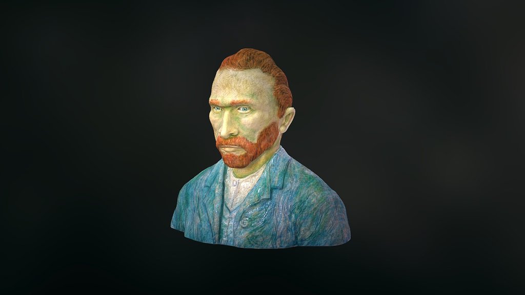 Vincent Van Gogh 3d model