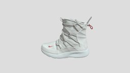 Nike Tanjun High Rise 白 女款_AO0355-005