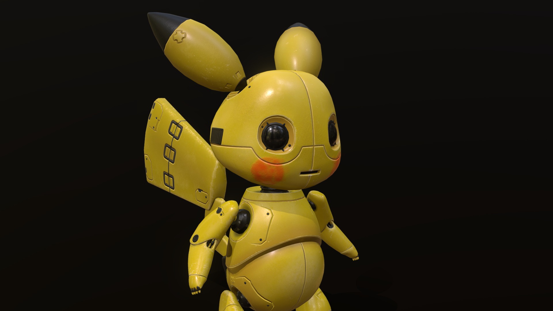 Mechachu 3d model