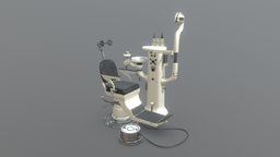 Old dental chair