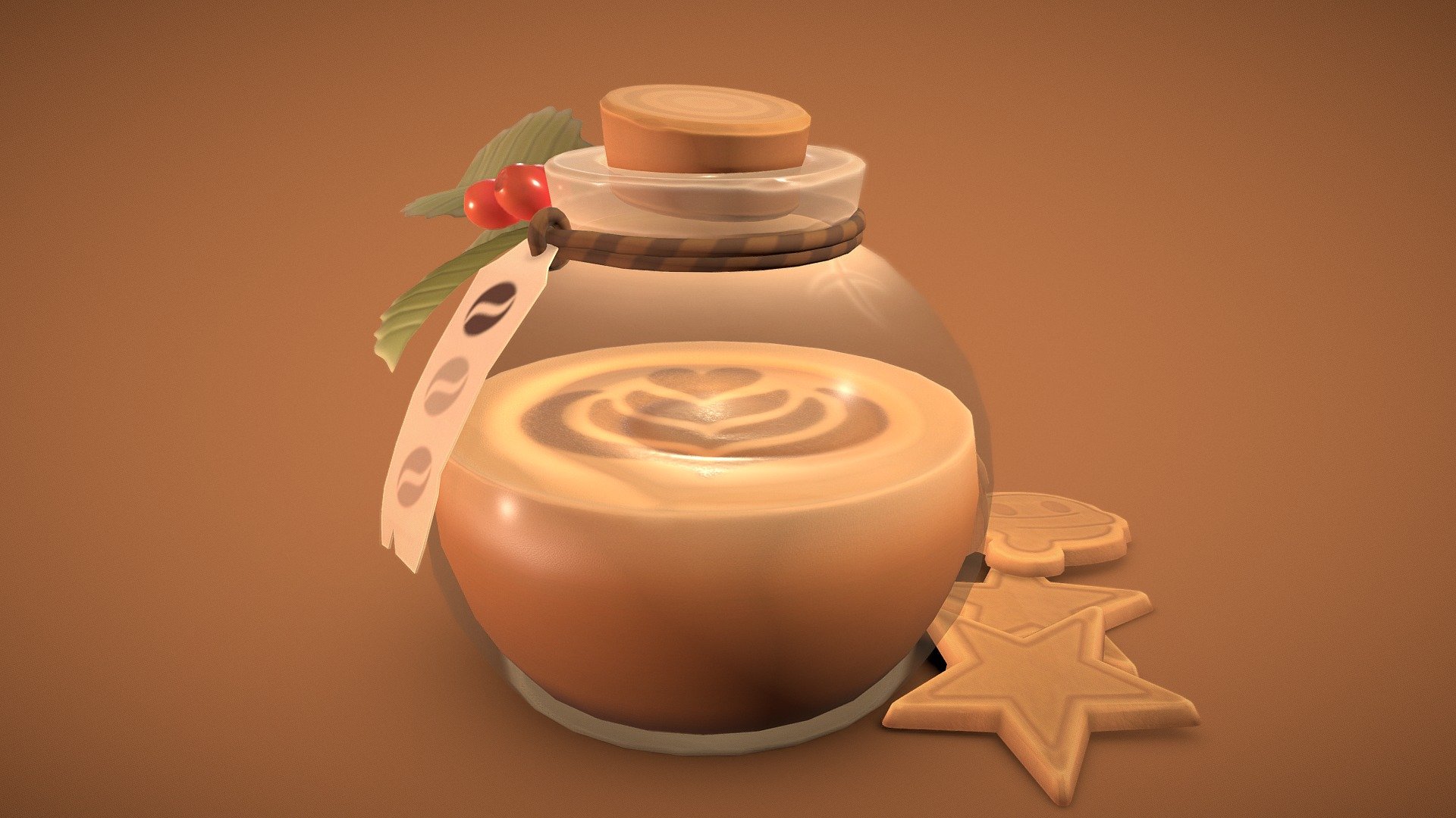 Coffee Potion 3d model